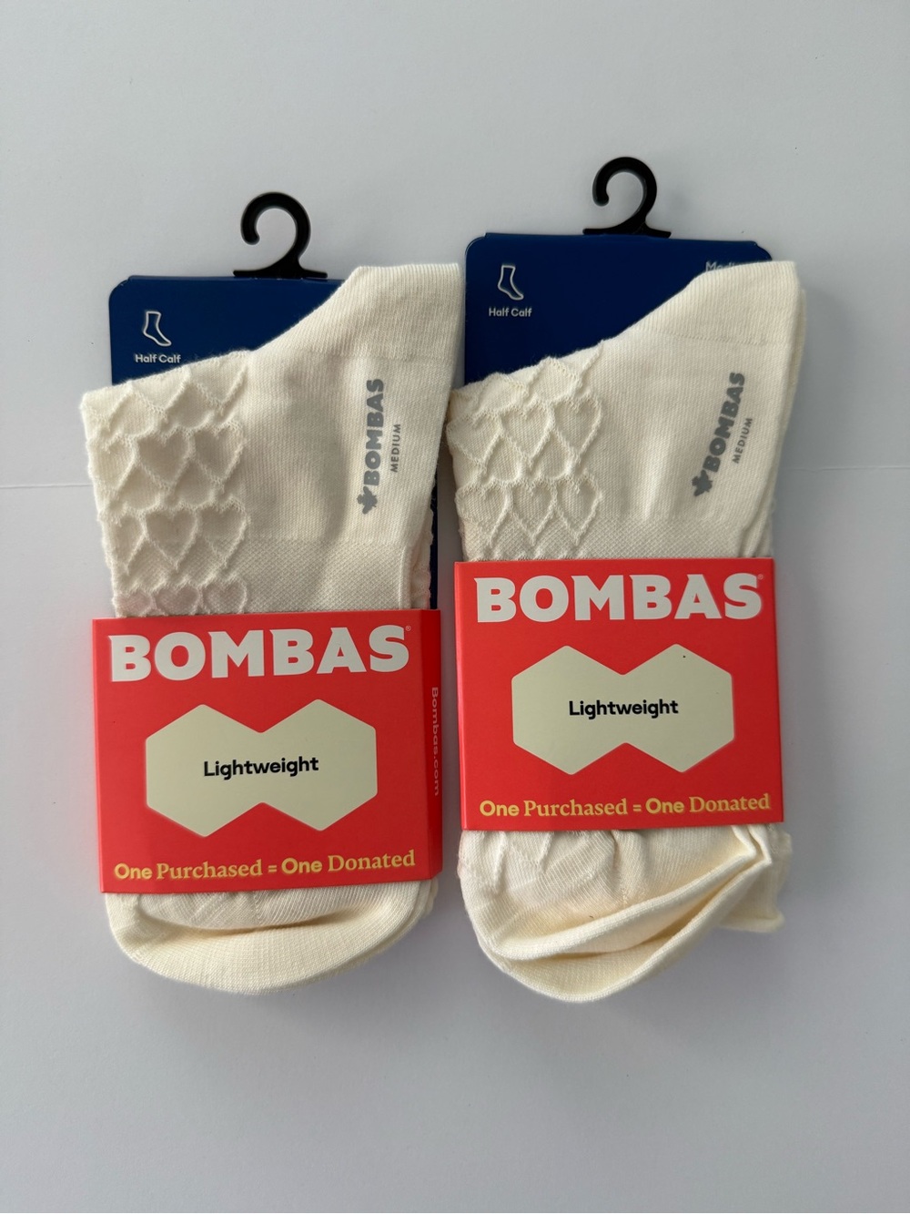 Bombas 2 pair  Socks size M